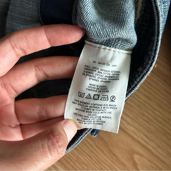 Pilcro and the Letterpress Anthropologie Denim Jean Jacket Women’s XS - Picture 3 of 9